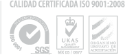 Calidad certificada ISO 9001-2008